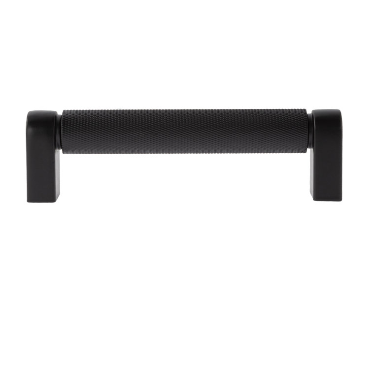 Kent Matte Black 4" Knurled Bar Pull Multipack