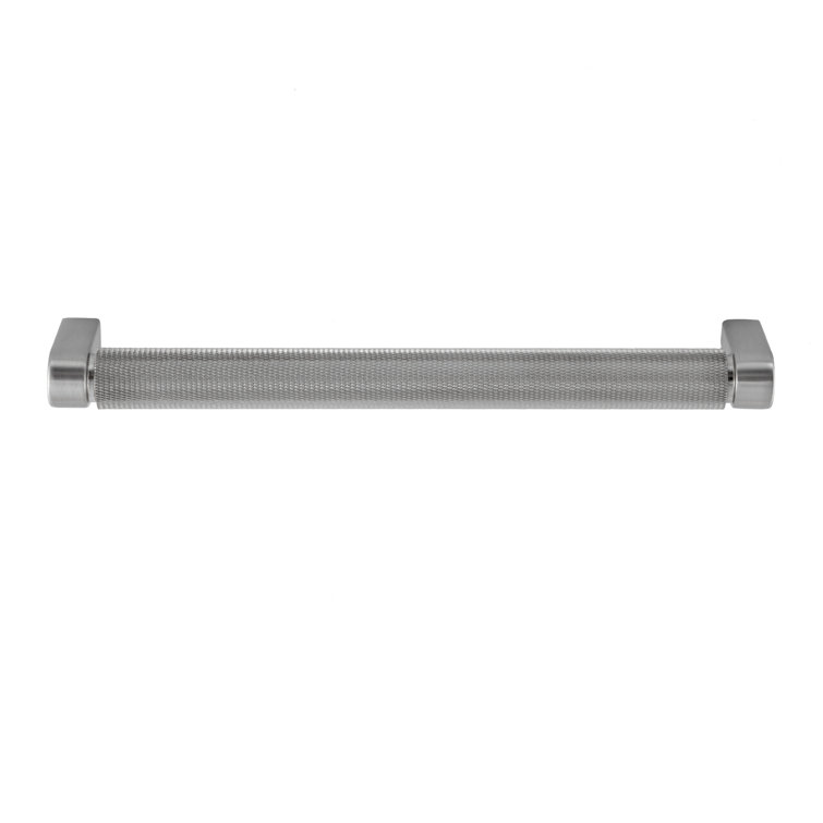Kent Knurled 4" Satin Nickel Bar Pull Multipack
