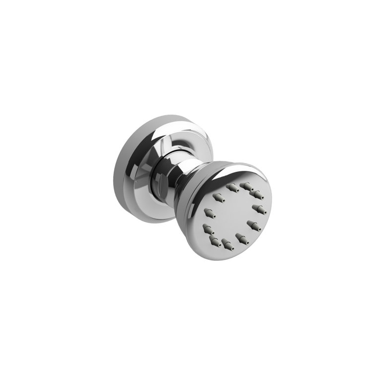 Polished Nickel Single Function Body Spray