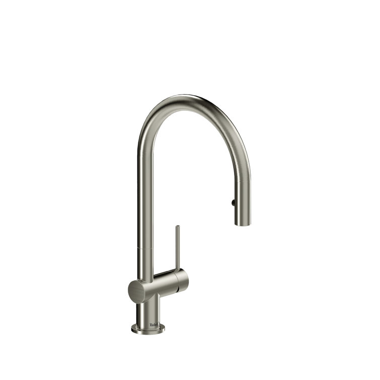 Stainless Steel Modern Pull-Down Kitchen Faucet with Spray