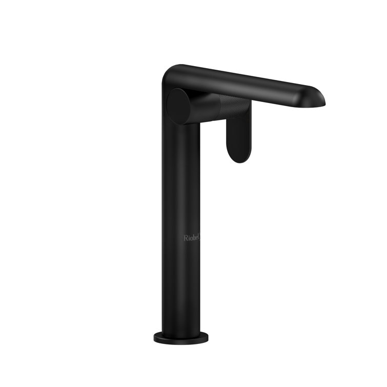 Ciclo Black Single Handle Tall Bathroom Faucet