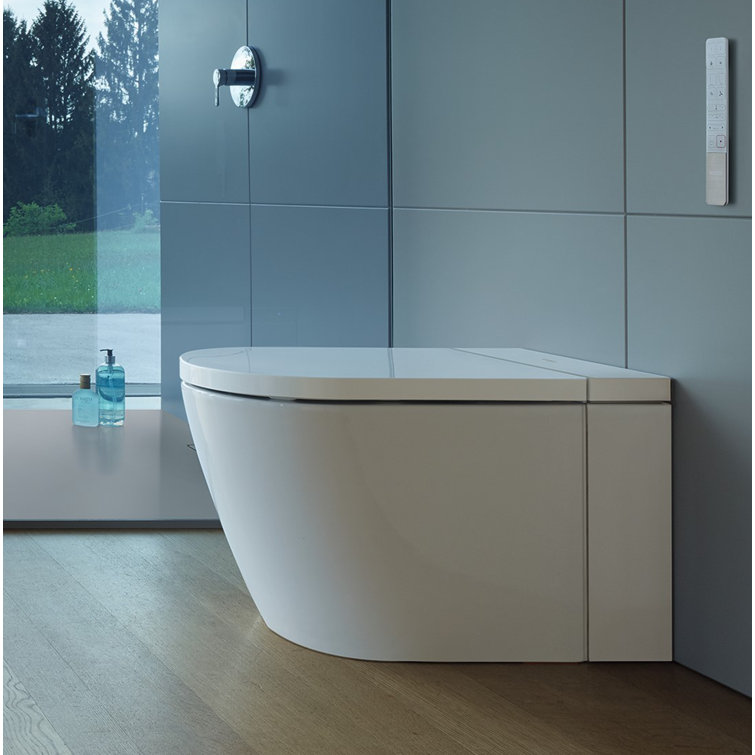 SensoWash Starck High-Efficiency Elongated Bidet Toilet with Dual Flush
