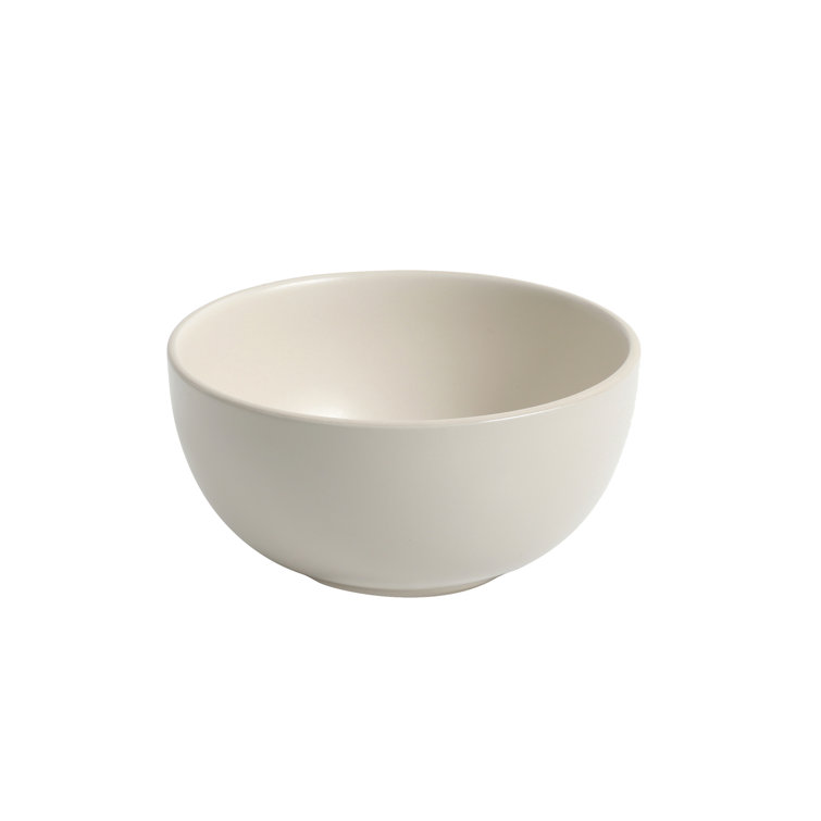 Cream Ceramic 12-Piece Dinnerware Set, Service for 4