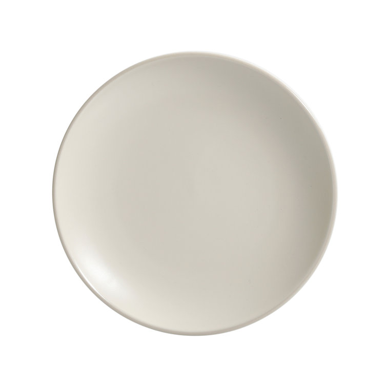 Cream Ceramic 12-Piece Dinnerware Set, Service for 4
