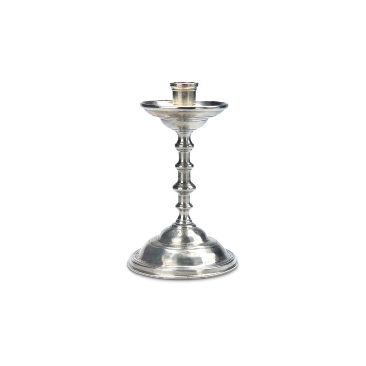 Arno Classic 9'' Pewter Tabletop Candlestick