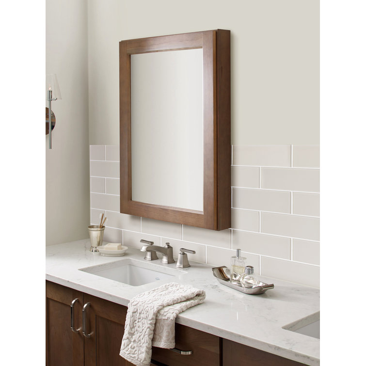 Ivory Polished Glass Subway Tile for Walls and Backsplashes