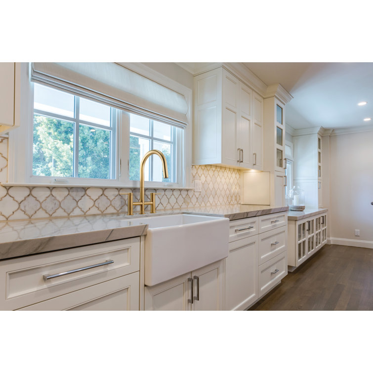 Modern Stainless Steel High Arc Pull-Down Kitchen Faucet