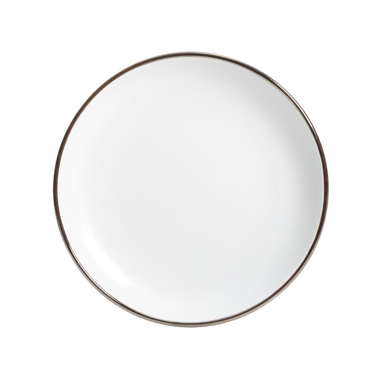 Rockaway Matte White Ceramic Dinnerware Set, Service for 4