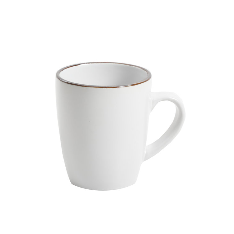 Rockaway Matte White Ceramic Dinnerware Set, Service for 4