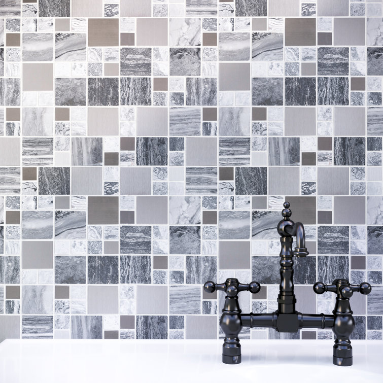 Versailles Square Honed Mosaic Wall & Floor Tile with Water Protection