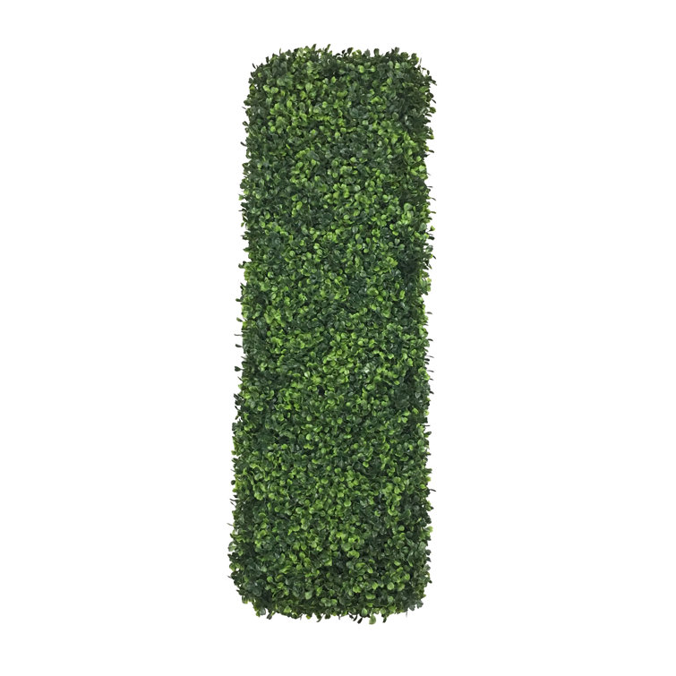 Vickerman 36" Artificial Green Boxwood Hedge for Outdoor Use