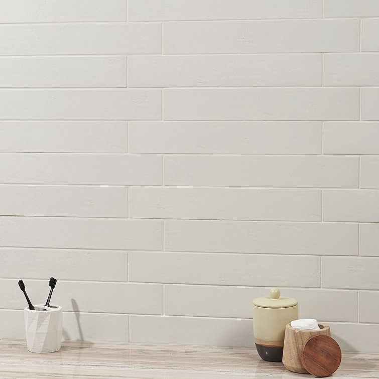 Appaloosa Bone 3" x 18" Polished Porcelain Floor and Wall Tile