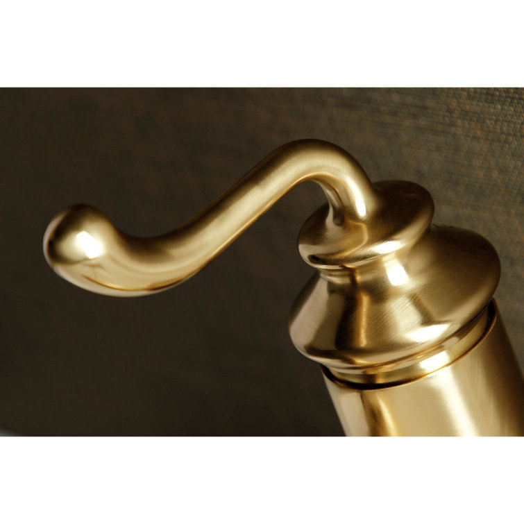 Royale Brushed Brass Single-Handle Bathroom Faucet