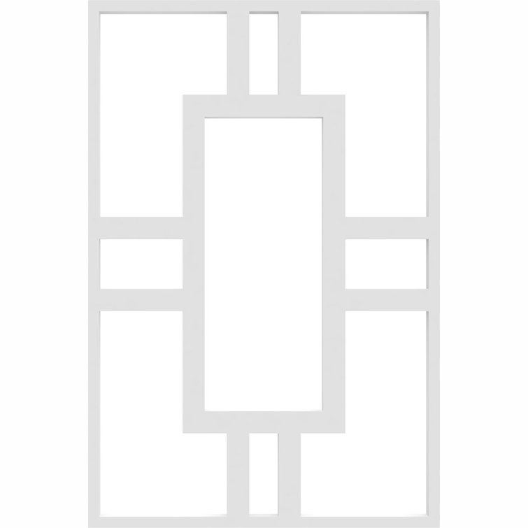 Small White PVC Decorative Fretwork Wall Panels