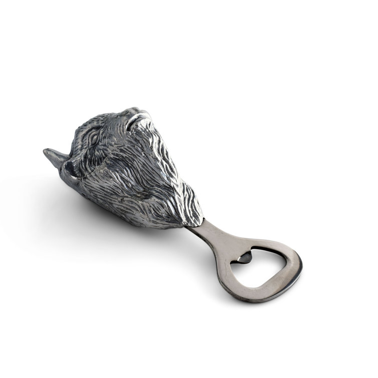 Handcrafted Stainless Steel Buffalo Bottle Opener