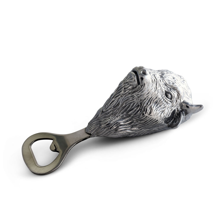 Handcrafted Stainless Steel Buffalo Bottle Opener