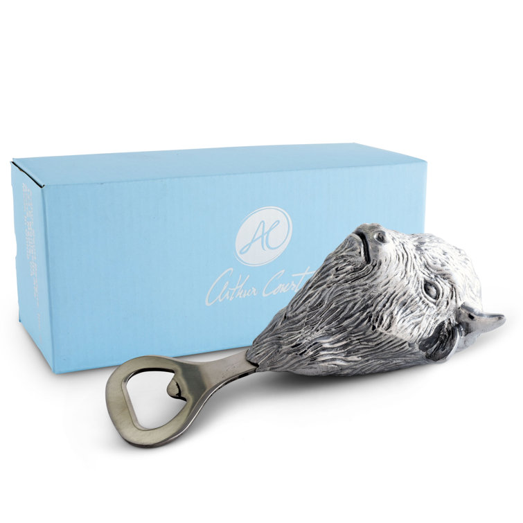 Handcrafted Stainless Steel Buffalo Bottle Opener