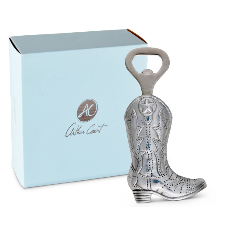 Western Cowboy Boot Aluminum Bottle Opener