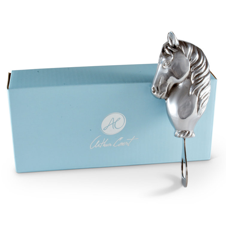 Silver Horse Head Aluminum Bottle Opener