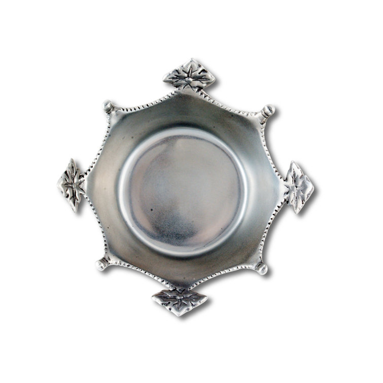 Regal Aluminum Crown-Shaped Serving Bowl, 7" Diameter