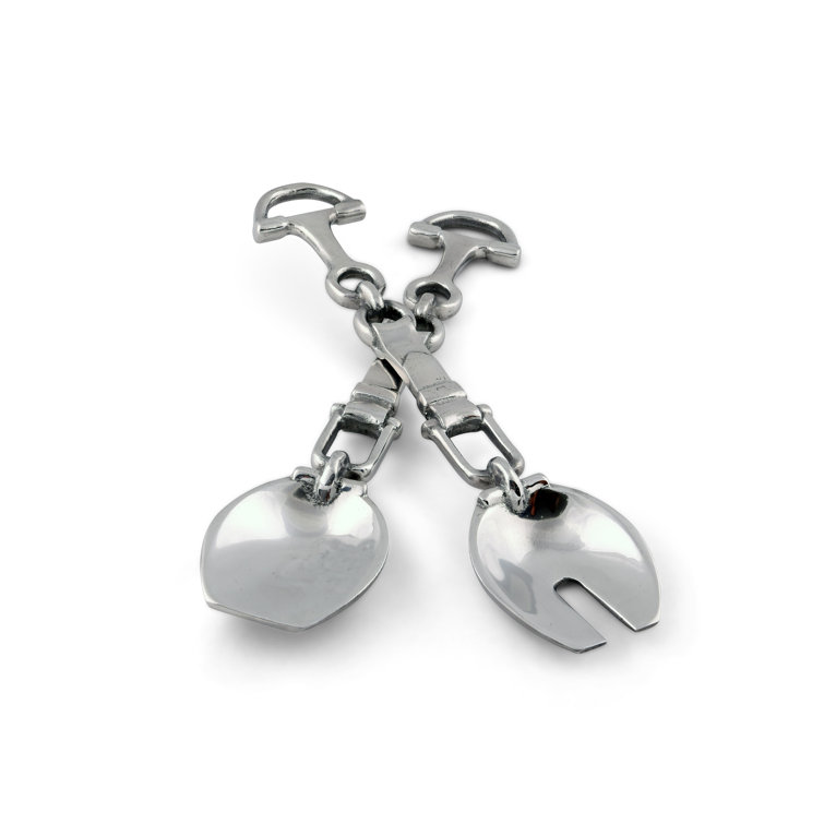 Arthur Court Designs Equestrian Salad Servers