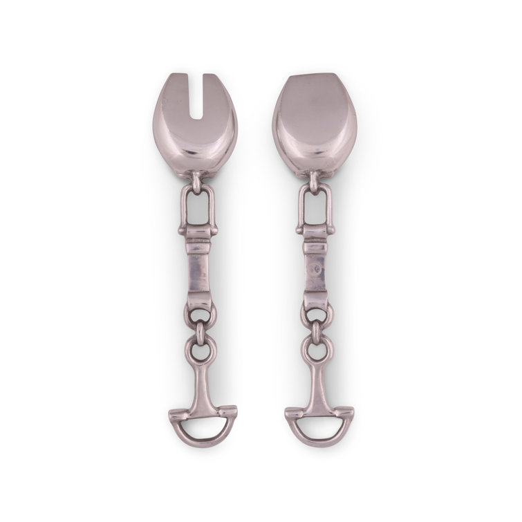 Arthur Court Designs Equestrian Salad Servers