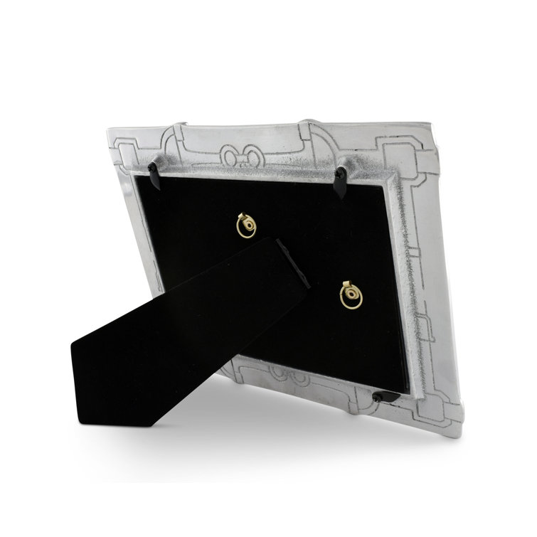 Elegant Silver 5x7 Aluminum Equestrian Photo Frame