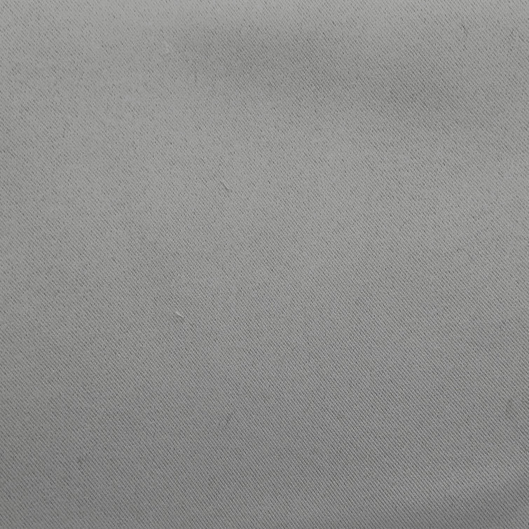Gray Thermal Blackout Rod Pocket Curtain Panel