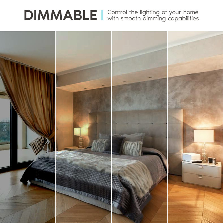75 Watt Equivalent White Frosted Dimmable LED Bulb Pack