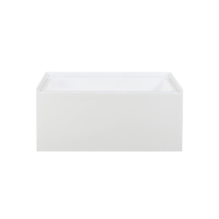 Voltaire 32" White Acrylic Alcove Bathtub with Apron