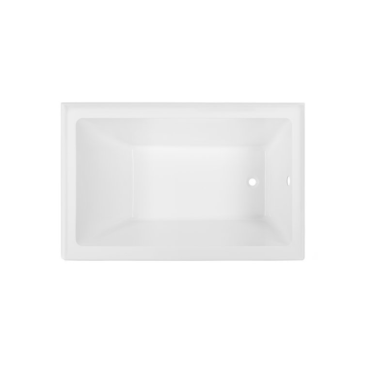 Voltaire 32" White Acrylic Alcove Bathtub with Apron