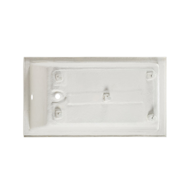 Voltaire 60" White Acrylic Drop-In Bathtub