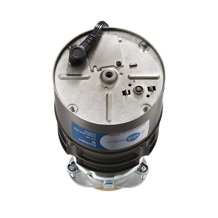 Badger 5 Black and Gray 1/2 HP Continuous Feed Garbage Disposal
