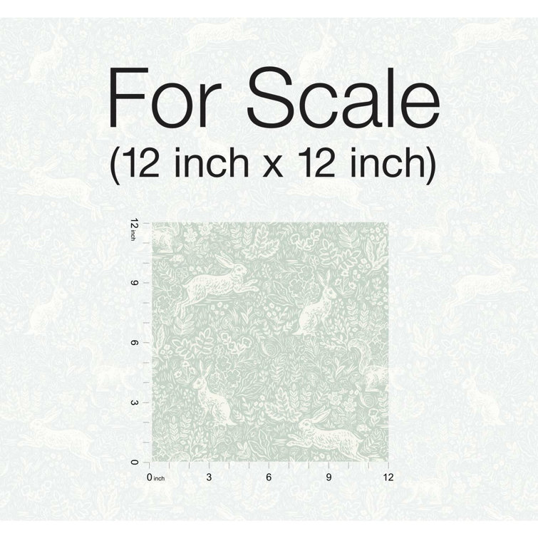 27" Mineral Nonwoven Woodland Fable Wallpaper