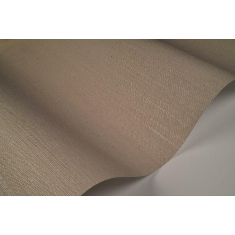 Palette 24' Linen Grasscloth Wallpaper with Rich Texture