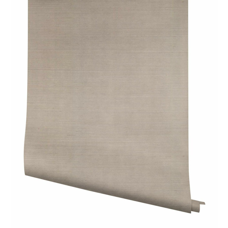 Palette 24' Linen Grasscloth Wallpaper with Rich Texture