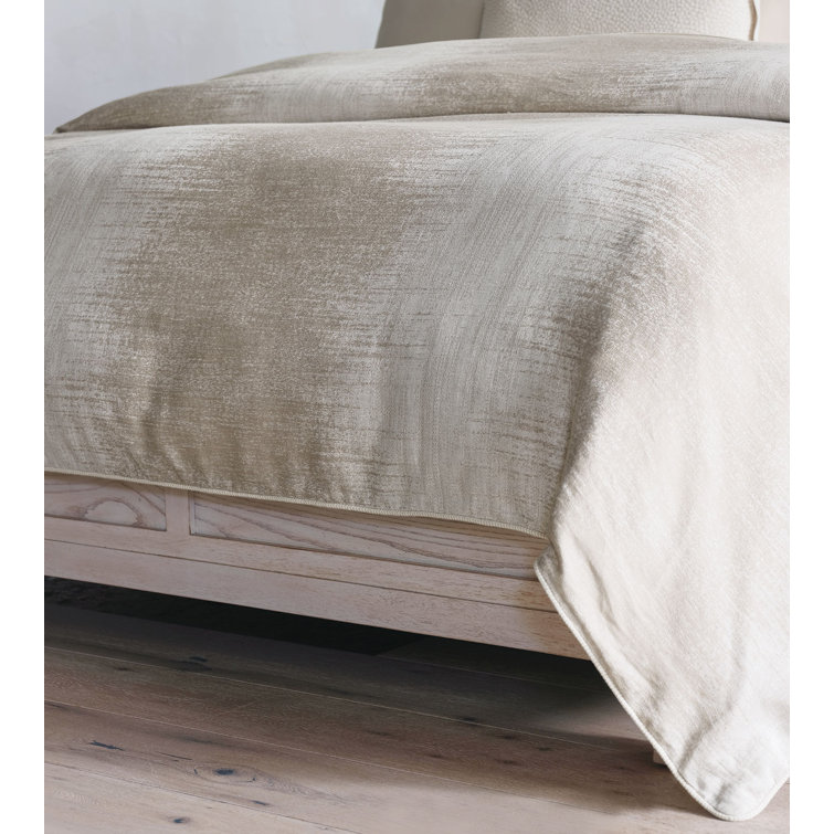 Super Queen Beige Cotton Blend Ombre Comforter