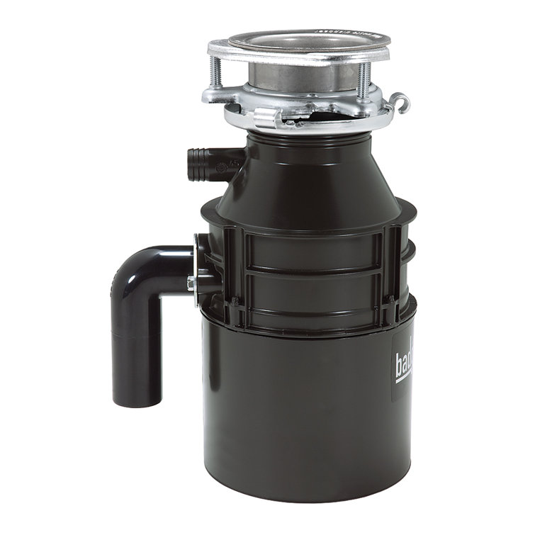 Badger 5 Black and Gray 1/2 HP Continuous Feed Garbage Disposal