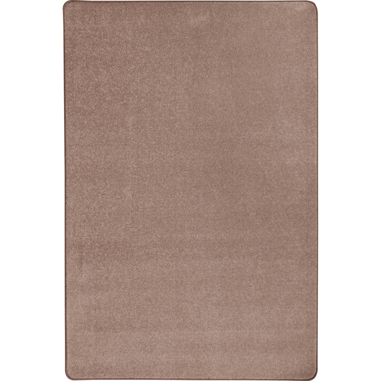 Elegant Endurance Taupe Synthetic 12' x 7'6" Tufted Area Rug
