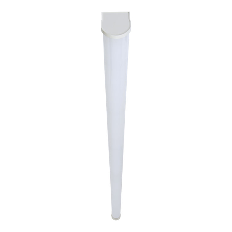8-Foot White LED Strip Light Fixture with Lens Cover