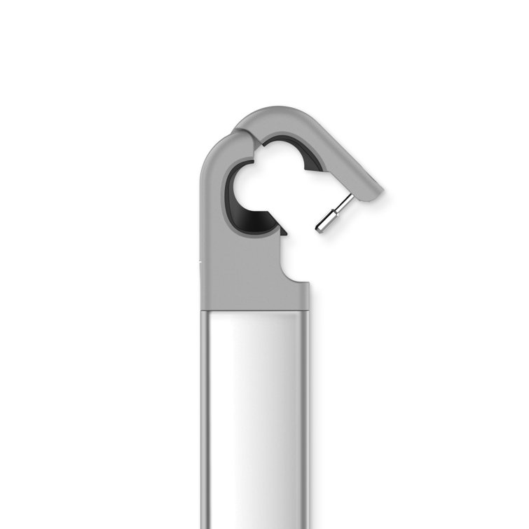 Adjustable Stainless Steel and Aluminum Shower Caddy with Suction Mount