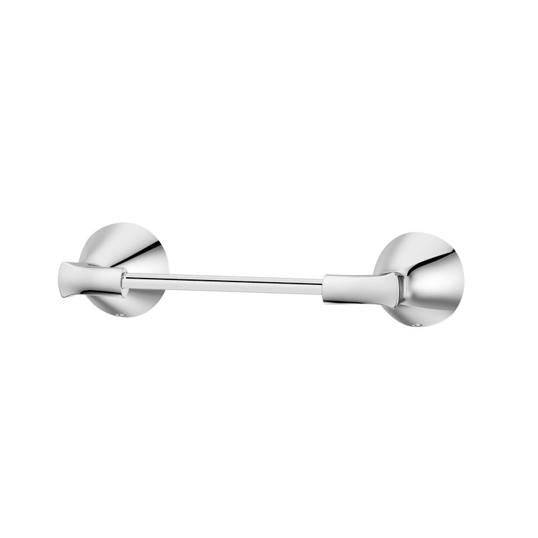 Polished Chrome Wall Mounted Toilet Paper Holder with Swing Arm