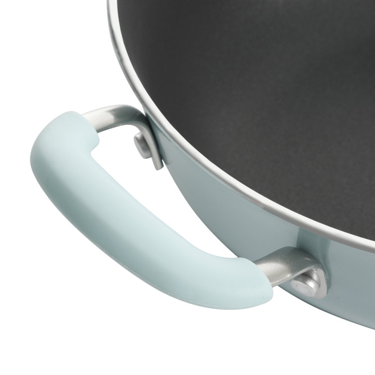 Kenmore Elite Glacier Blue Nonstick Aluminum 10-Piece Cookware Set