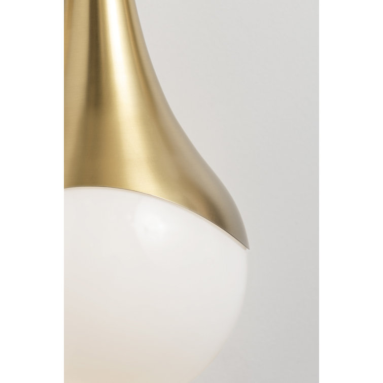Ariana Aged Brass Dual-Light Dimmable Bath Sconce