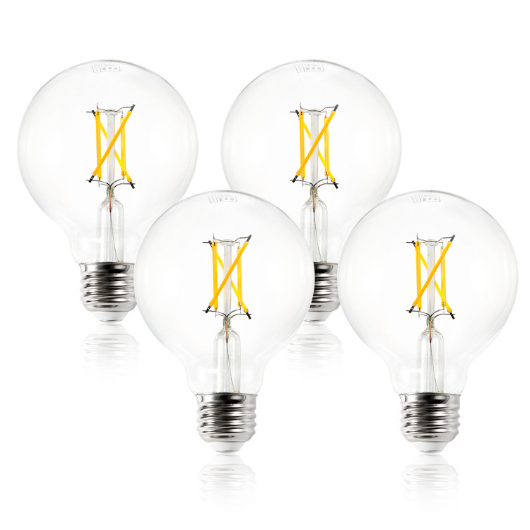 Niva G25 Clear LED Filament Bulb 2700K Dimmable Energy-Saver