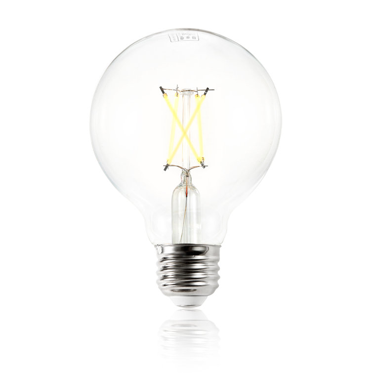 Niva G25 Clear LED Filament Bulb 2700K Dimmable Energy-Saver