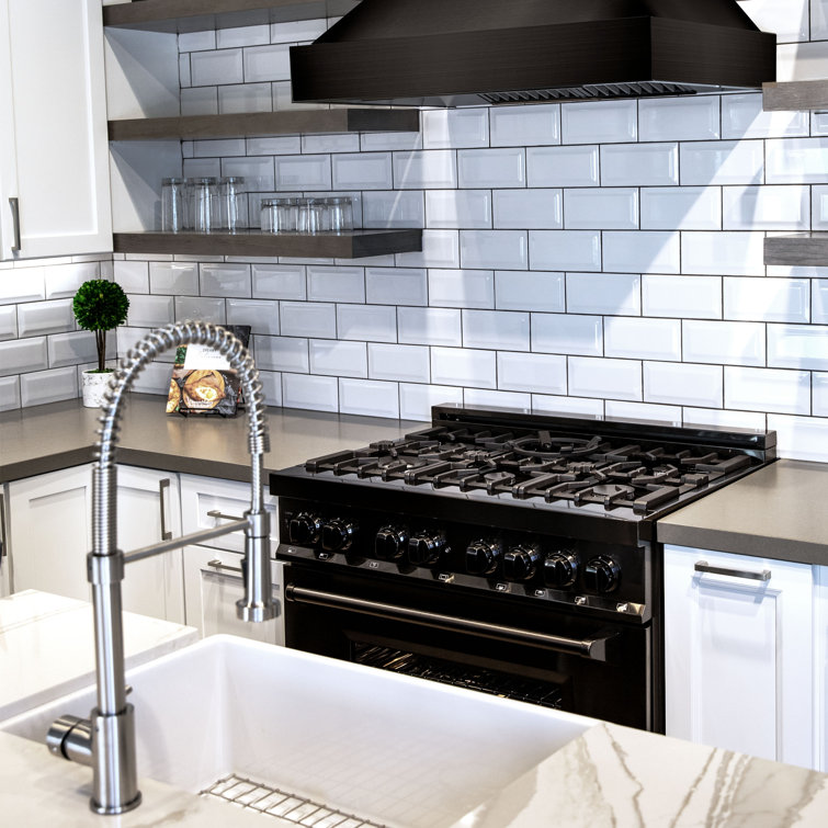 Brushed Nickel Pull-Out Spray Kitchen Faucet with 360-Degree Swivel