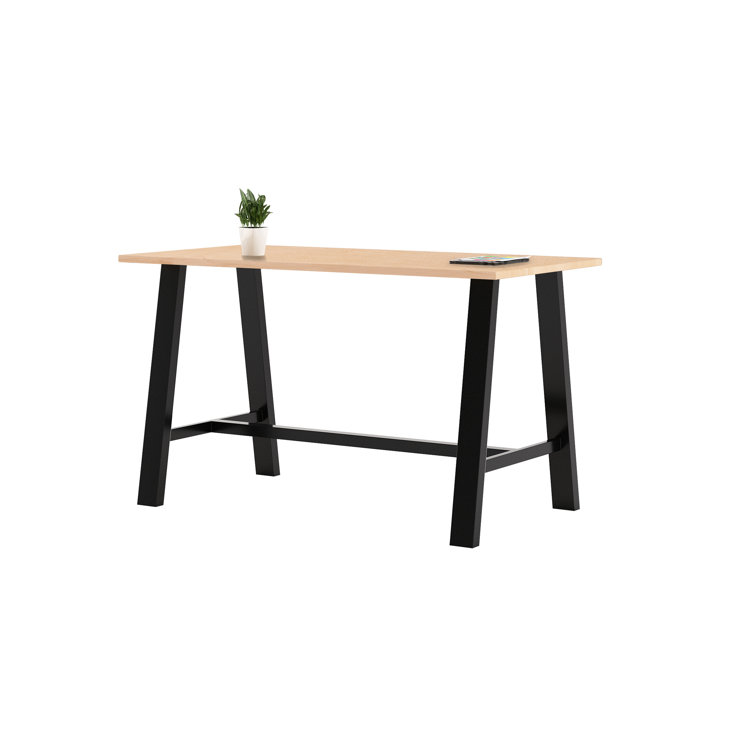 Midtown 6' Maple Reclaimed Wood Bar Height Table