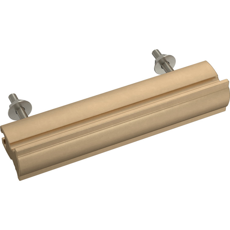 Classic Curve Bronze Adjustable Cabinet Drawer Pulls with Mounting Hardware