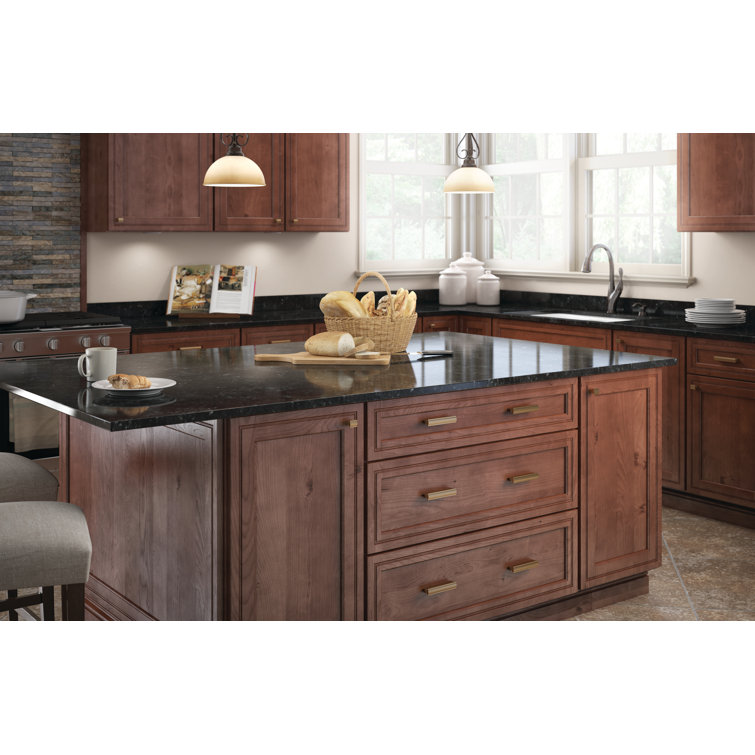Classic Curve Bronze Adjustable Cabinet Drawer Pulls with Mounting Hardware